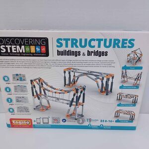 NEW‎ Engino Structures Buildings & Bridges STEM 9 models Ages 8 to 16+